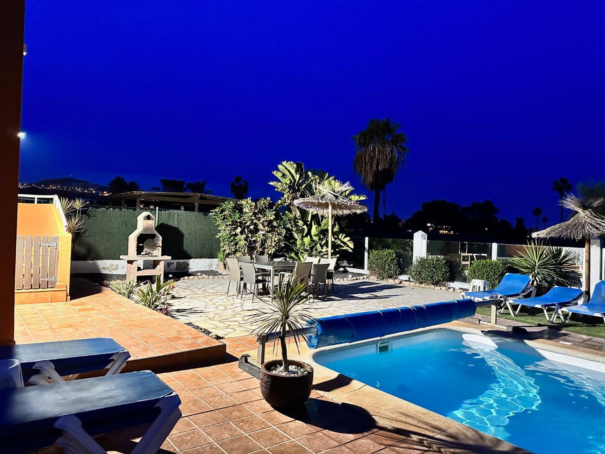 Casa Piedra, Luxury Family Front Line Golf, Hot Tub,Pool Table, 8 Pers, Caleta De Fuste Villa ภายนอก รูปภาพ
